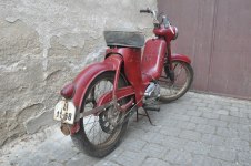 Jawa 50 typ 550 Pionýr (pařez) z roku 1955