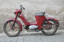 Jawa 50 typ 550 Pionýr (pařez) z roku 1955