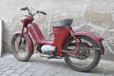 Jawa 50 typ 550 Pionýr (pařez) z roku 1955