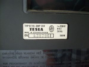 Cívkový magnetofon Tesla ANP 268 - B 115